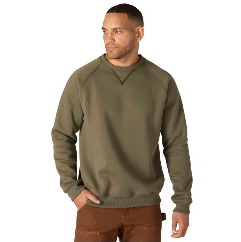 Carhartt  Army Green Crafted Series Heavyweight Fleece Crewneck Sweatshirt