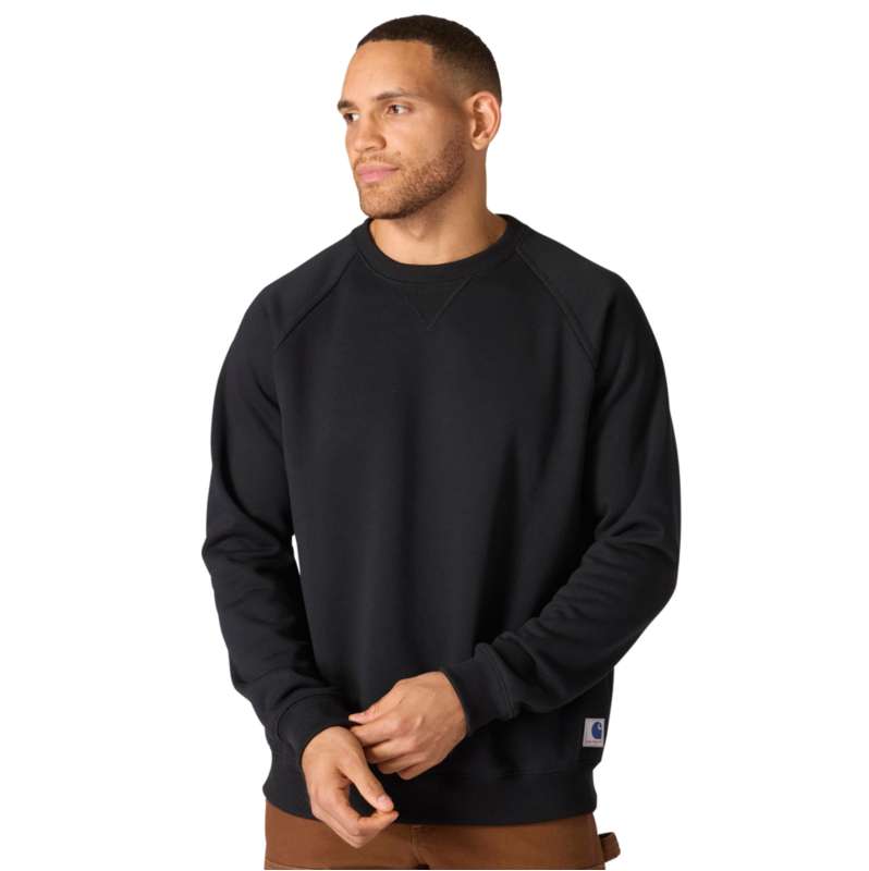Carhartt  Black Crafted Series Heavyweight Fleece Crewneck Sweatshirt