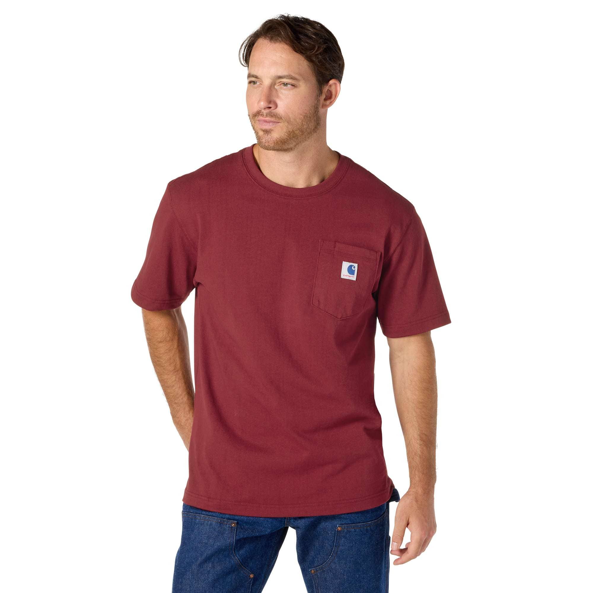 Carhartt Men's Crafted Series Heavyweight Loose T-Shirt | Deep Redwood | 4XL