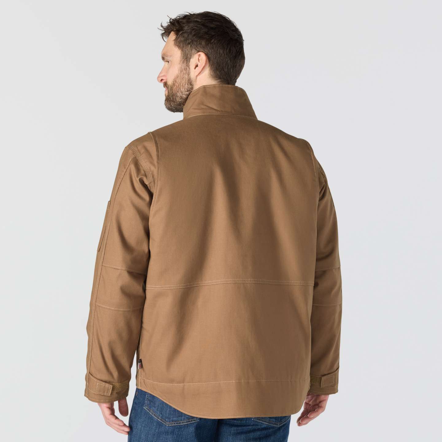Мужское пальто Carhartt FR Quick Duck, цвет: Коричневый — фото 2