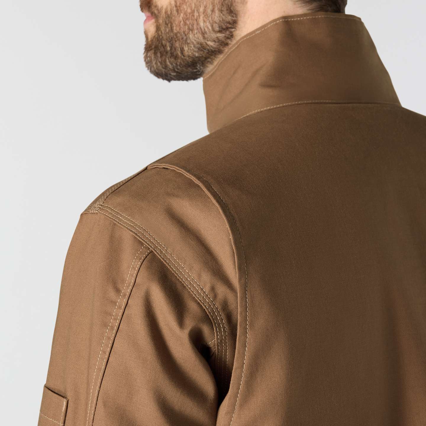 Мужское пальто Carhartt FR Quick Duck, цвет: Коричневый — фото 8