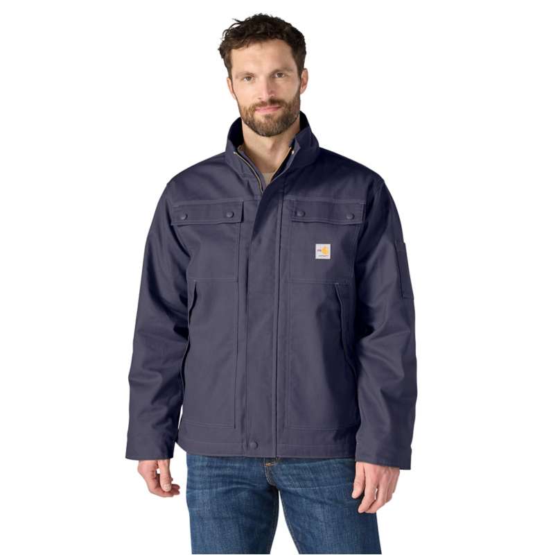 Carhartt  Dark Navy FR Quick Duck Coat