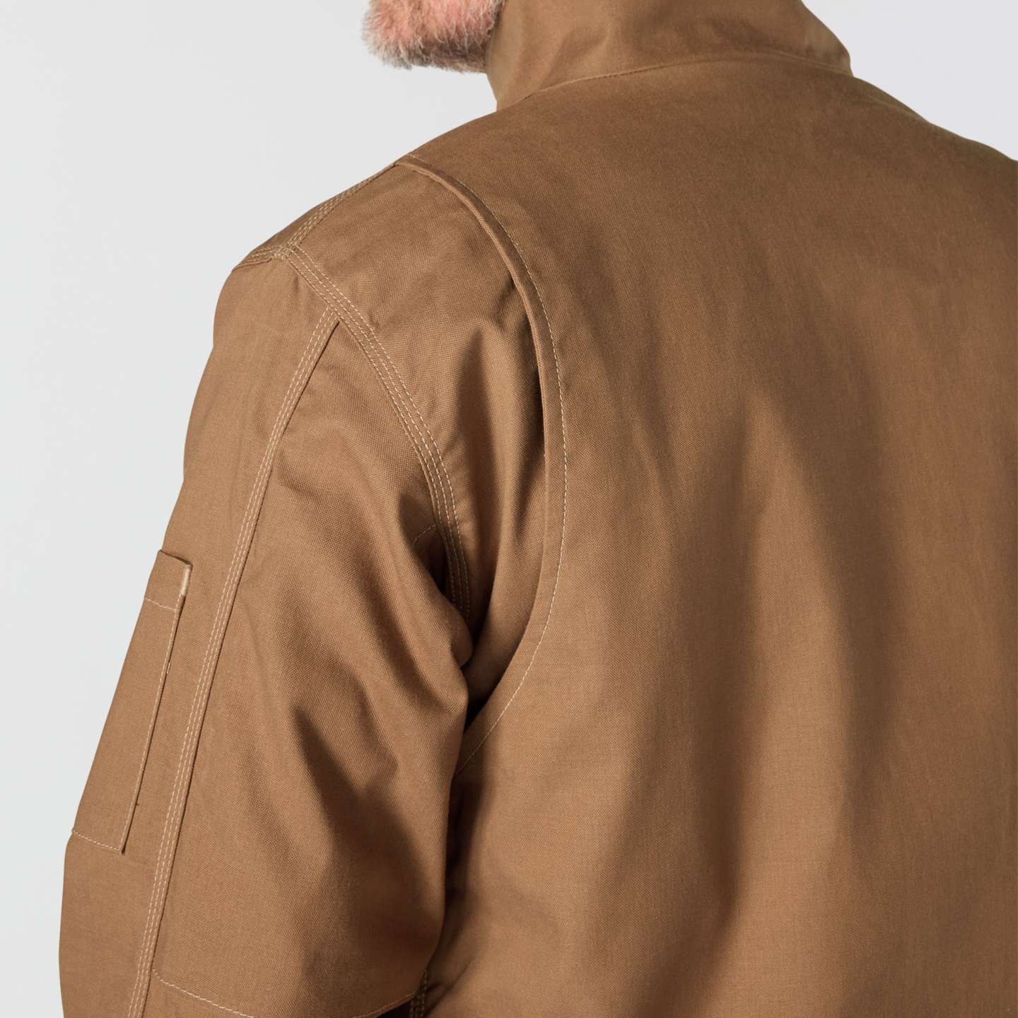 Мужская куртка Carhartt FR Quick Duck, цвет: Коричневый — фото 8