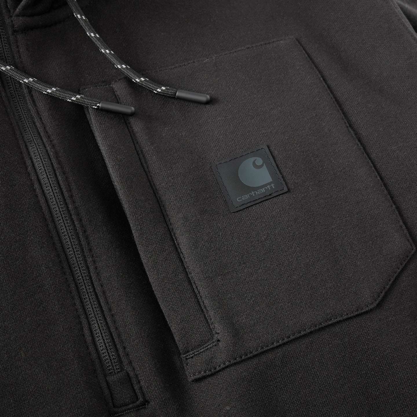 Мужская толстовка Carhartt Steel Bridgeport, цвет: Чёрный — фото 8