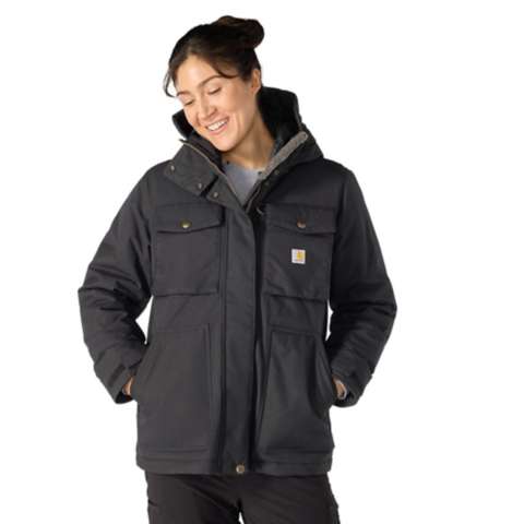 Женская куртка Carhartt Great Lands, цвет: Чёрный