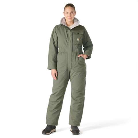 Женский комбинезон Carhartt Great Lands, цвет: Пыльный оливковый