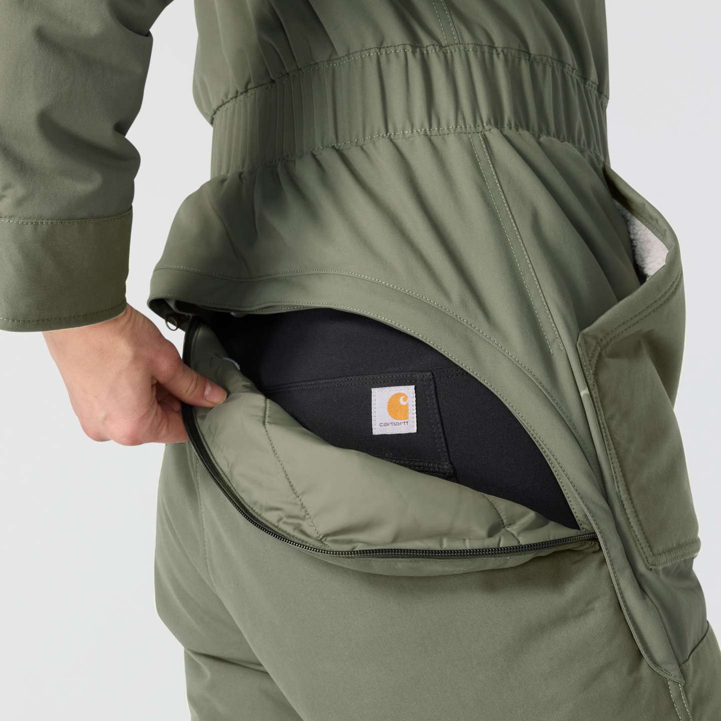 Женский комбинезон Carhartt Great Lands, цвет: Пыльный оливковый — фото 5