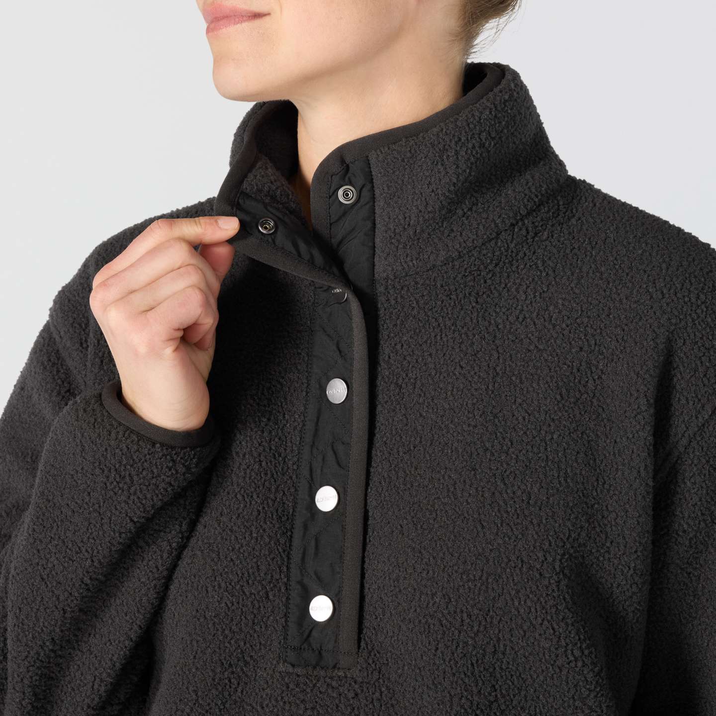 Женский свитер Carhartt Highland Pullover, цвет: Чёрный — фото 3