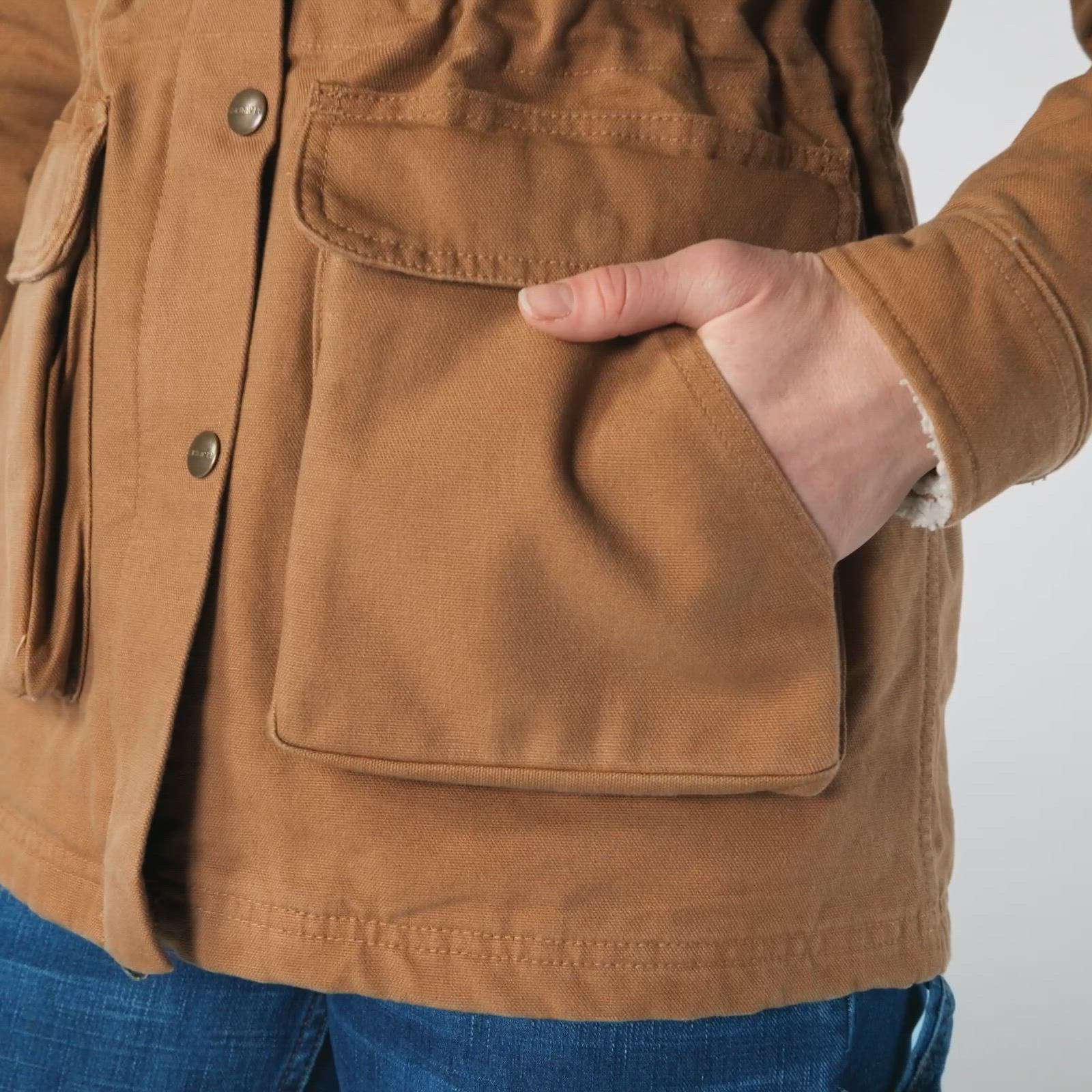 Additional thumbnail 2 of Women's Washed Duck Wesley Coat