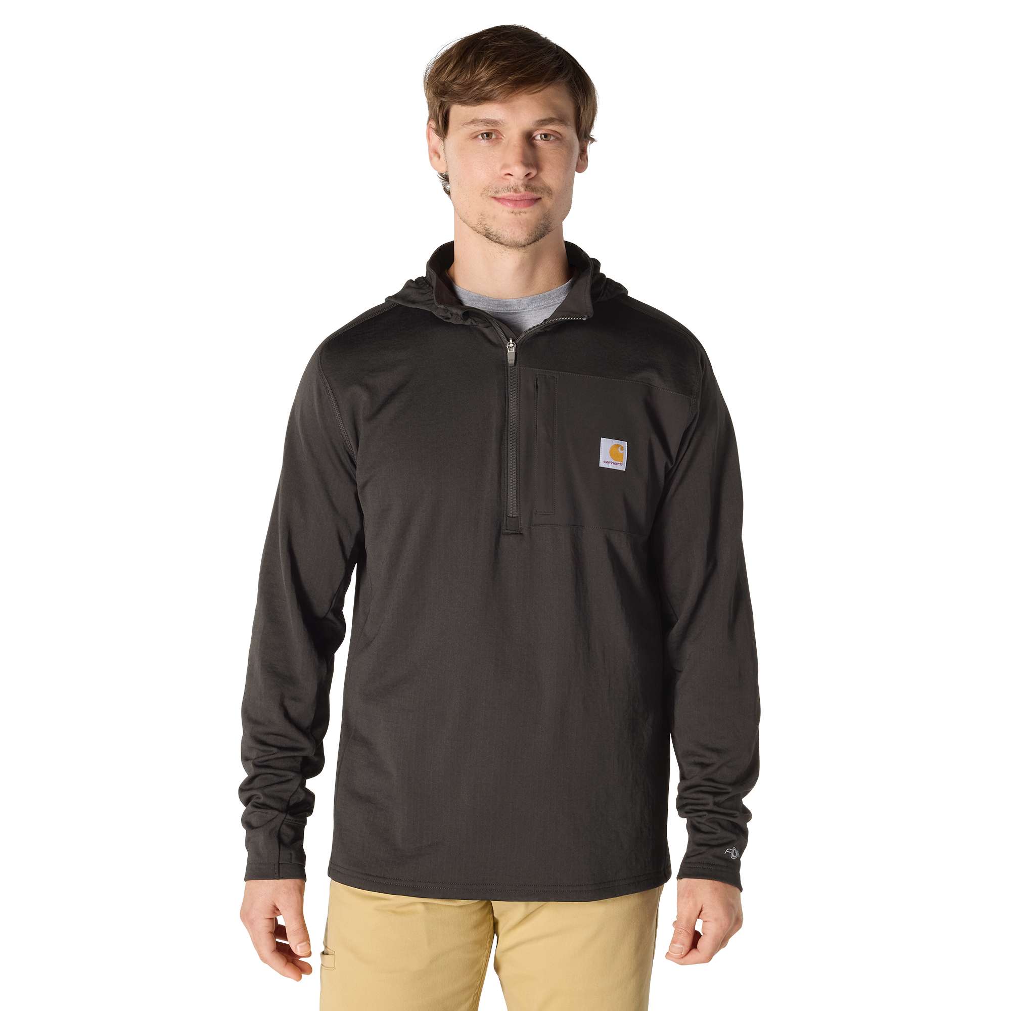 Carhartt Force Ironwood Relaxed 1/2-Zip Hoodie