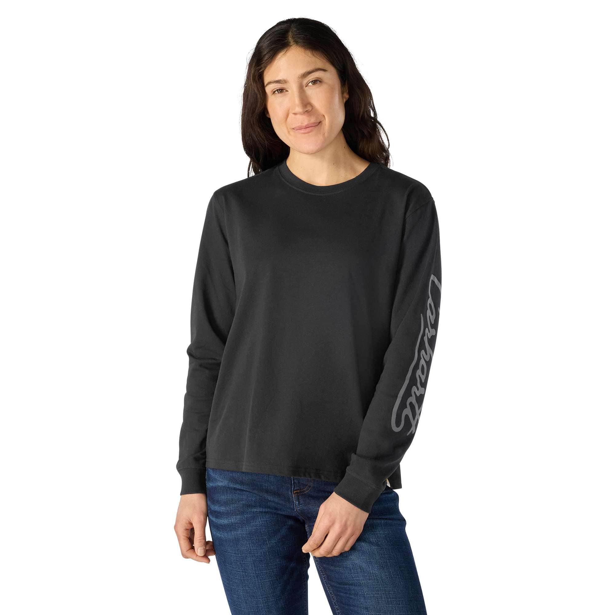 Carhartt Women's Irvine Loose LS Logo T-Shirt