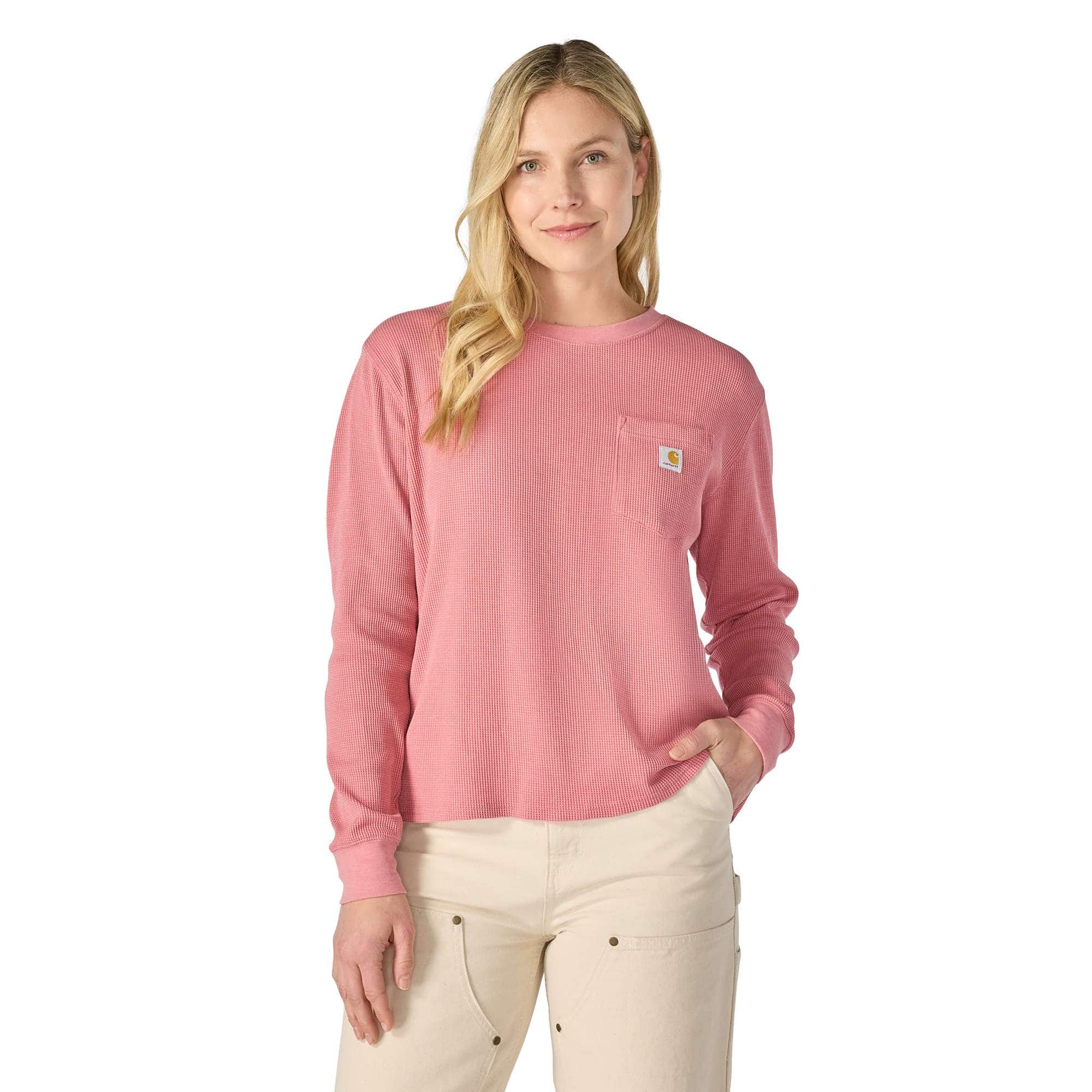Carhartt Women's Waffle Knit Loose LS T-Shirt