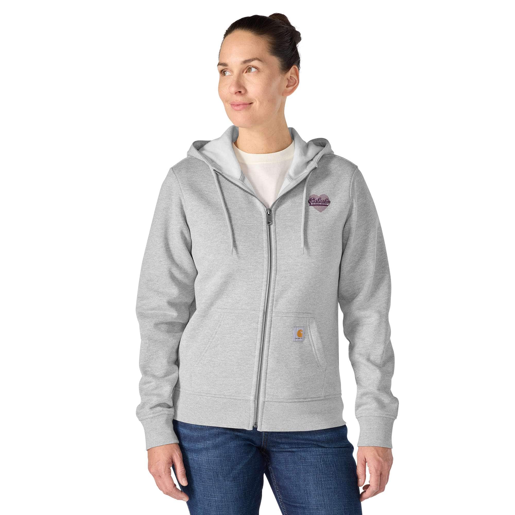 Additional thumbnail 1 of Women's Marquette Heart Full-Zip Sweatshirt