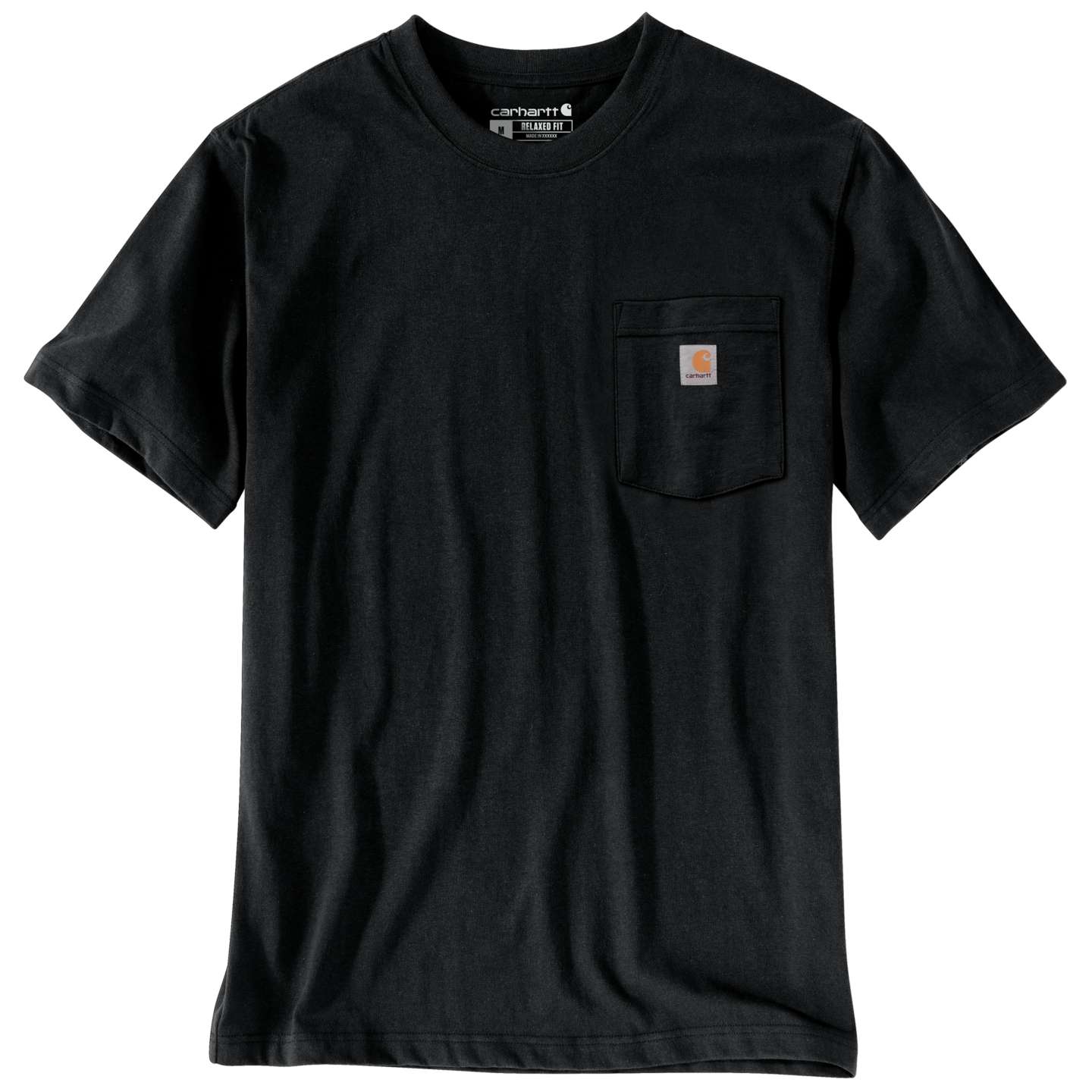 Мужская футболка Carhartt Irvine Relaxed Hardworking, цвет: Чёрный — фото 2