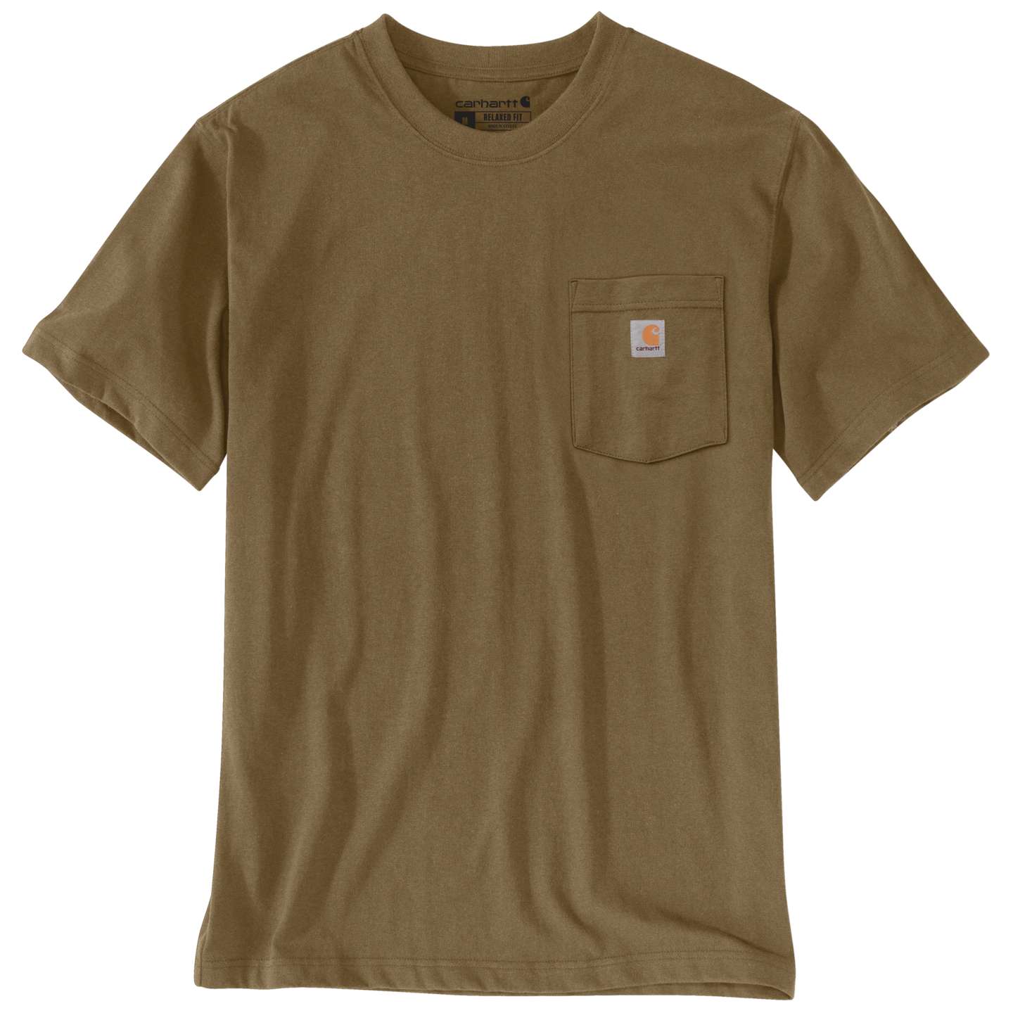 Мужская футболка Carhartt Irvine Relaxed Tough Skull, цвет: Ночной меланжевый — фото 2
