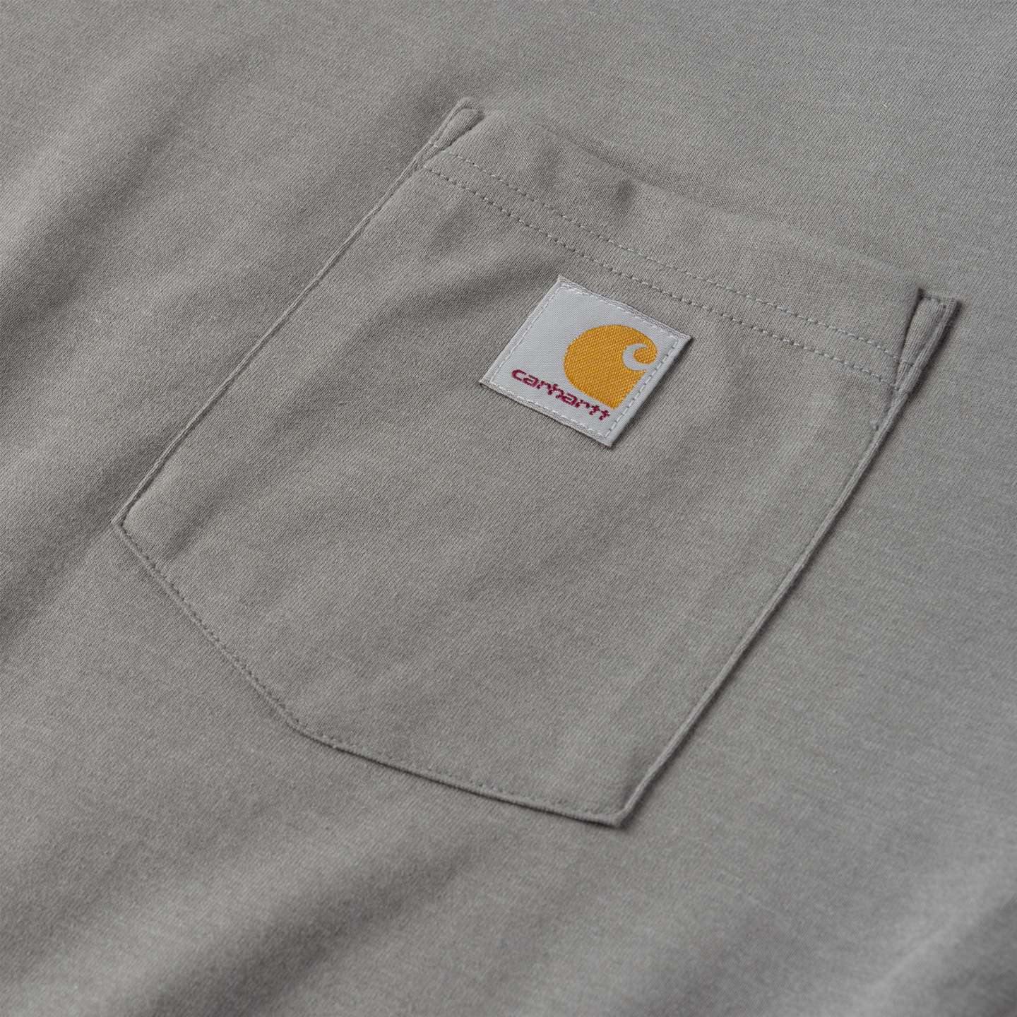Мужская футболка Carhartt Irvine Relaxed Dog, цвет: Пепельный меланжевый — фото 3