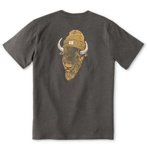 Мужские футболки Carhartt Irvine Relaxed Bison T-Shirt