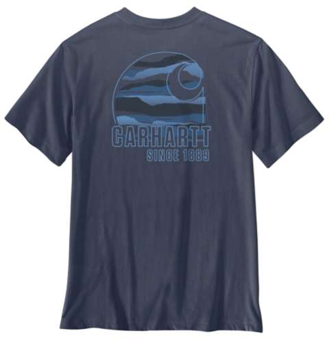 Мужские футболки Carhartt Irvine Relaxed Terrain Camo C T-Shirt