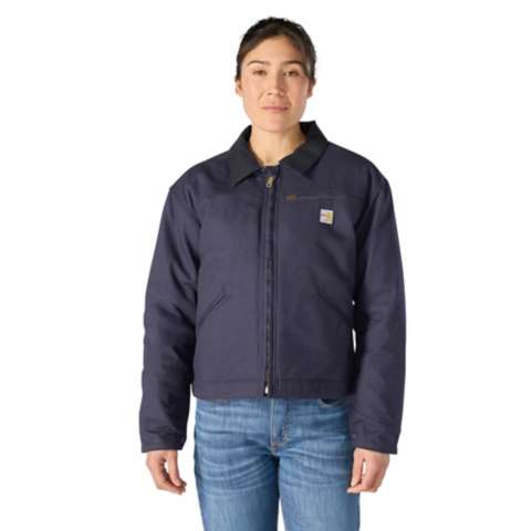Женская куртка Carhartt FR Crawford Detroit, цвет: Тёмно-синий