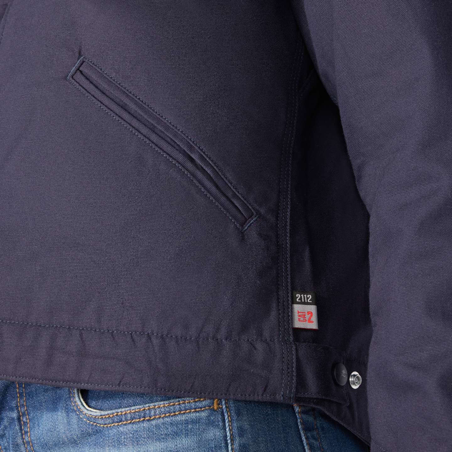Женская куртка Carhartt FR Crawford Detroit, цвет: Тёмно-синий — фото 6