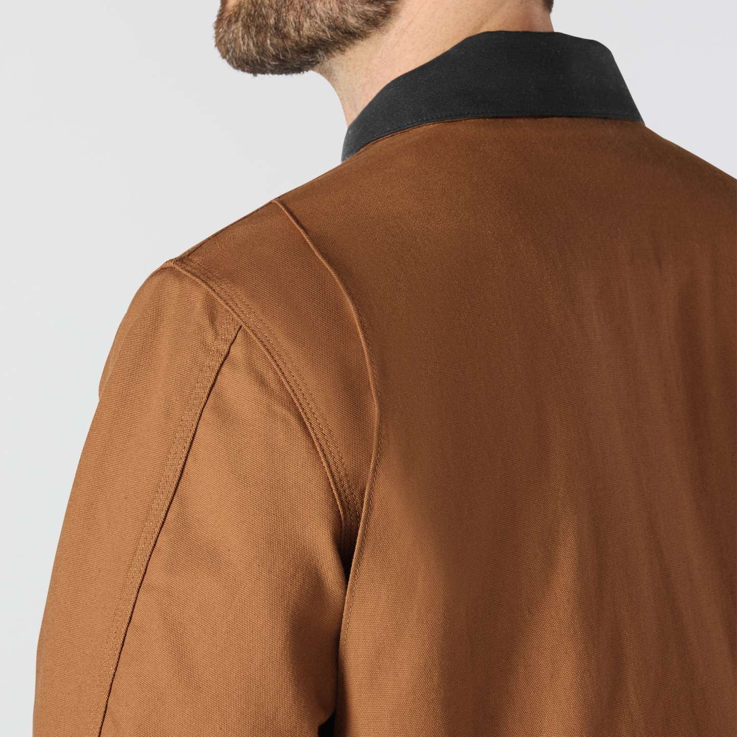 Мужская куртка Carhartt FR Rigby Detroit, цвет: Коричневый — фото 7