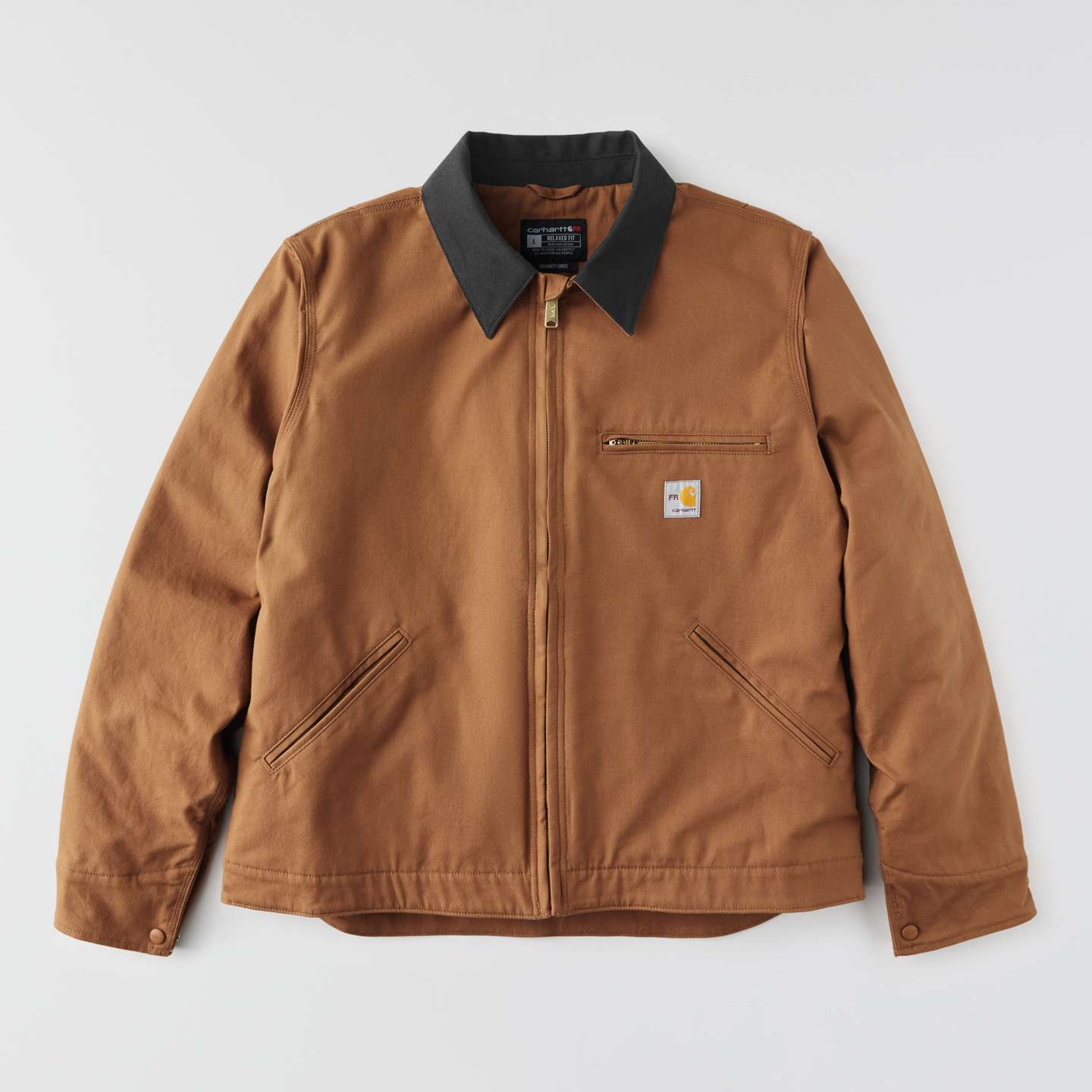 Мужская куртка Carhartt FR Rigby Detroit, цвет: Коричневый — фото 8