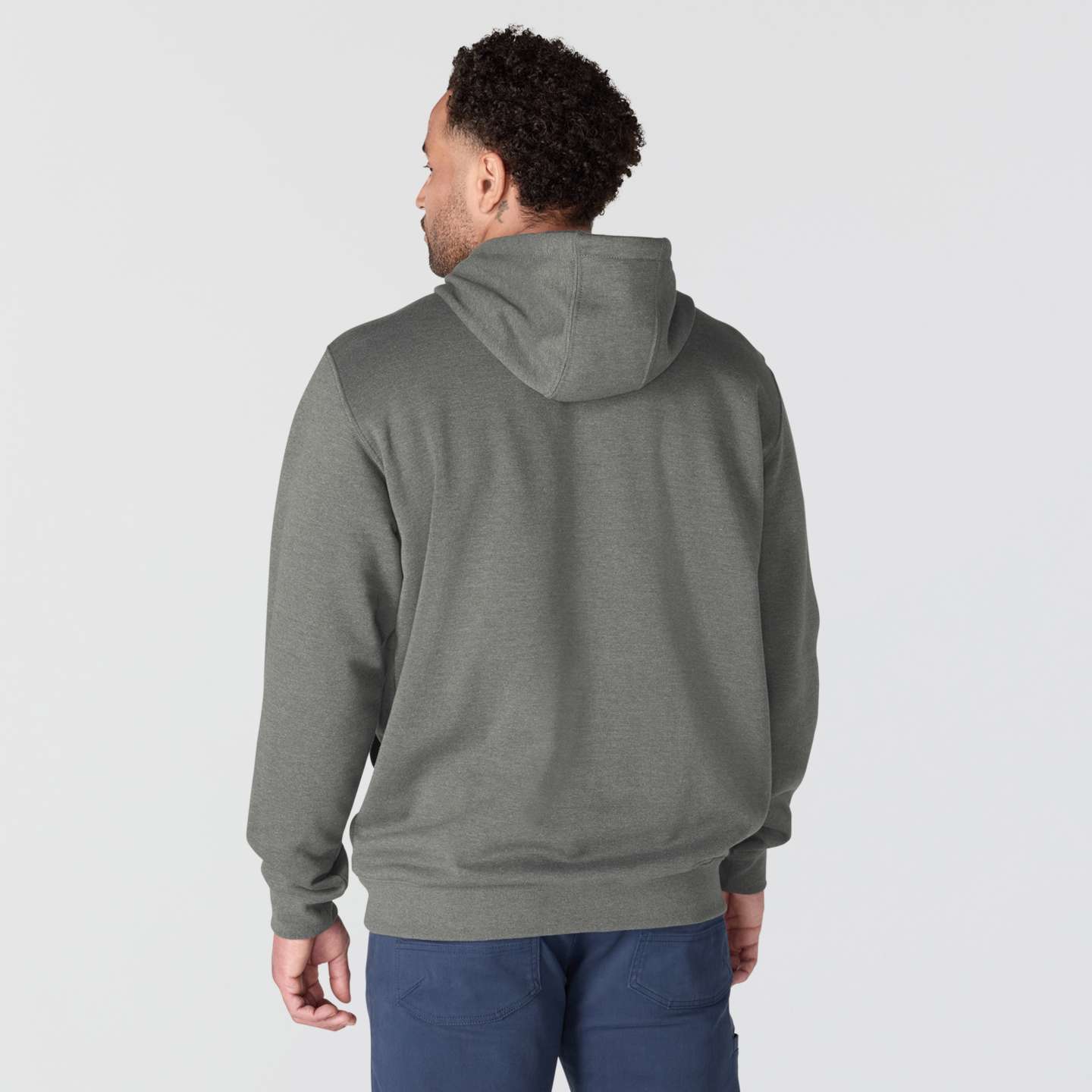 Мужская толстовка Carhartt Paxton Logo Graphic, цвет: Карбоновый меланжевый — фото 5