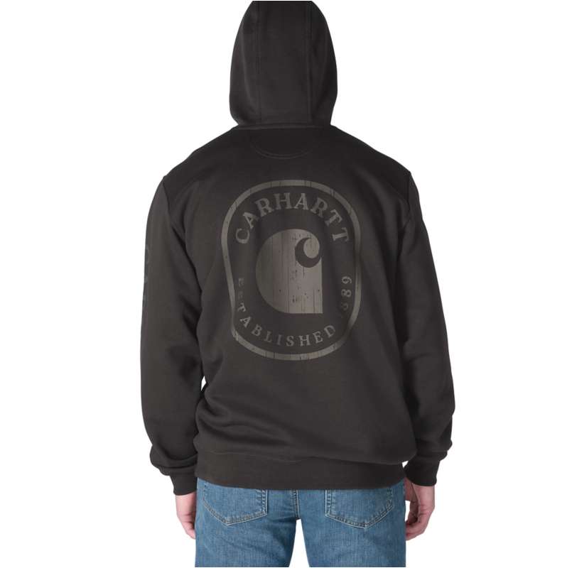Carhartt  Black Paxton 1889 Graphic Sweatshirt