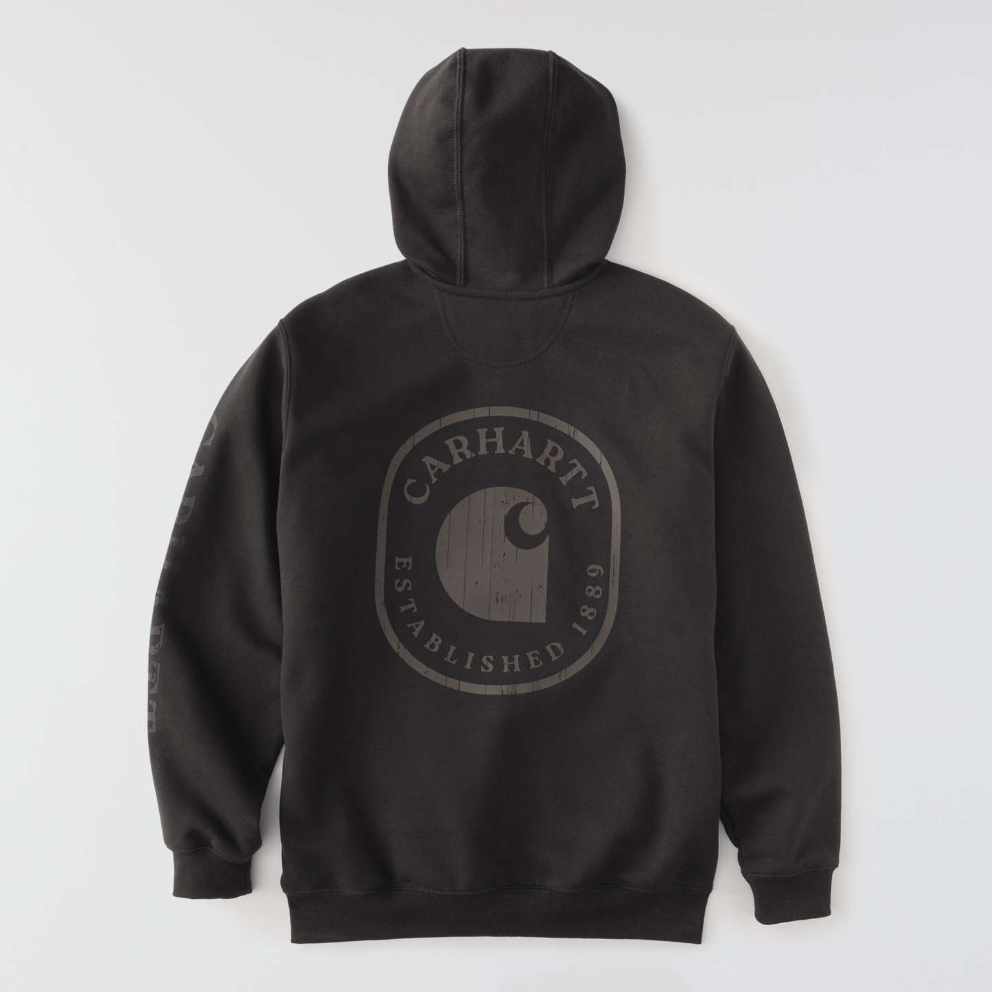 Мужская толстовка Carhartt Paxton 1889 Graphic, цвет: Чёрный — фото 9