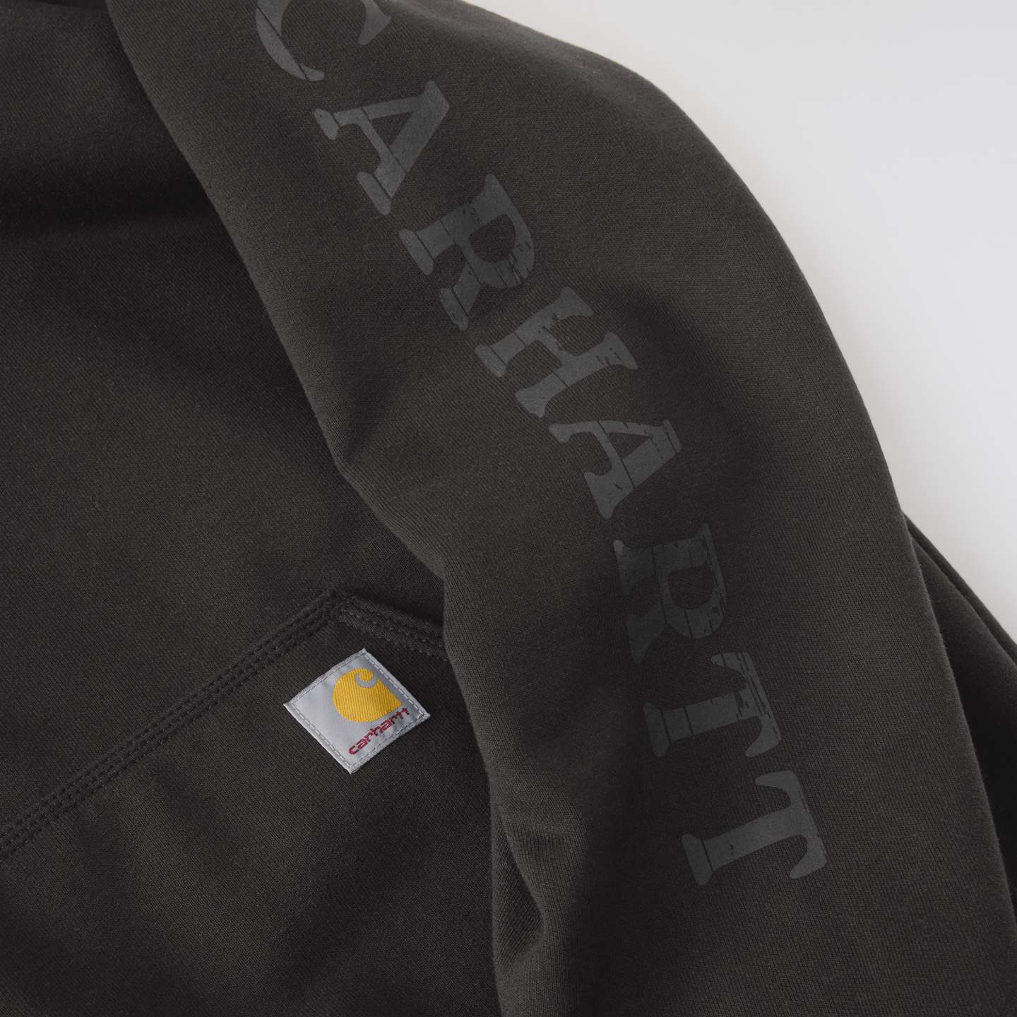 Мужская толстовка Carhartt Paxton 1889 Graphic, цвет: Чёрный — фото 7