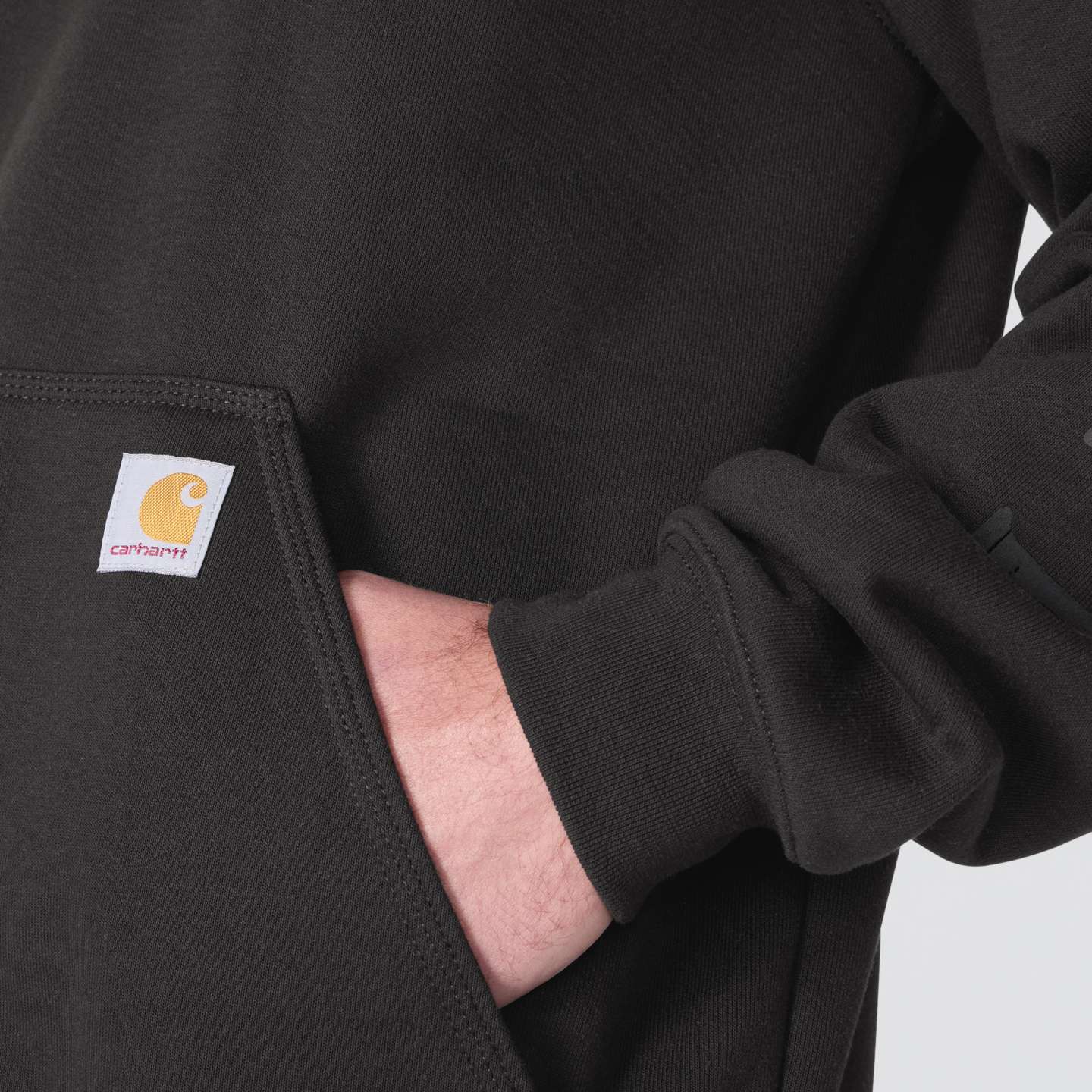 Мужская толстовка Carhartt Paxton 1889 Graphic, цвет: Чёрный — фото 6