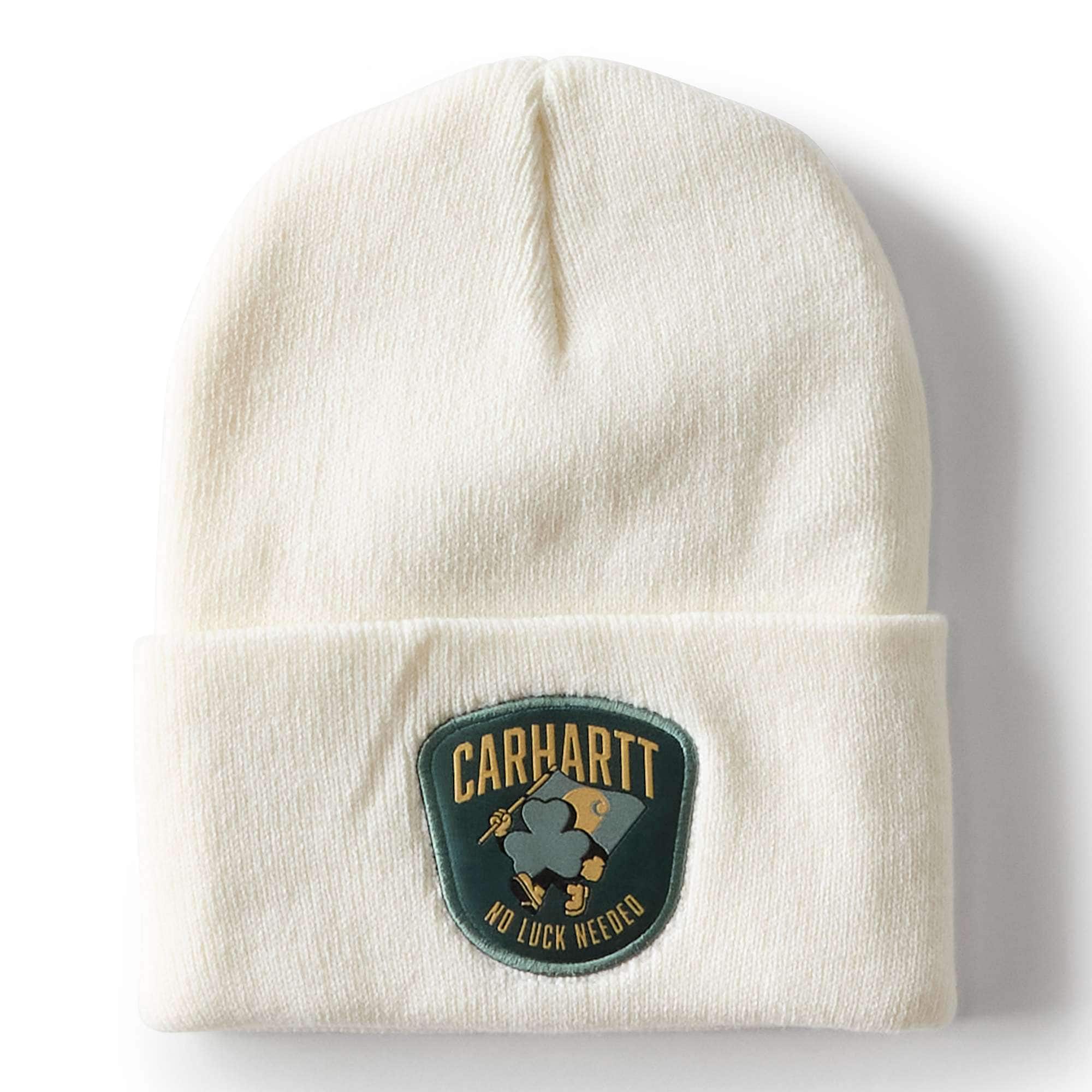 Carhartt Knit Shamrock Patch Beanie