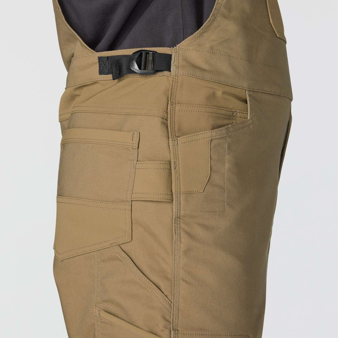 Мужской полукомбинезон Carhartt Steel Braddock Bib Overall, цвет: Field Fatigue — фото 4
