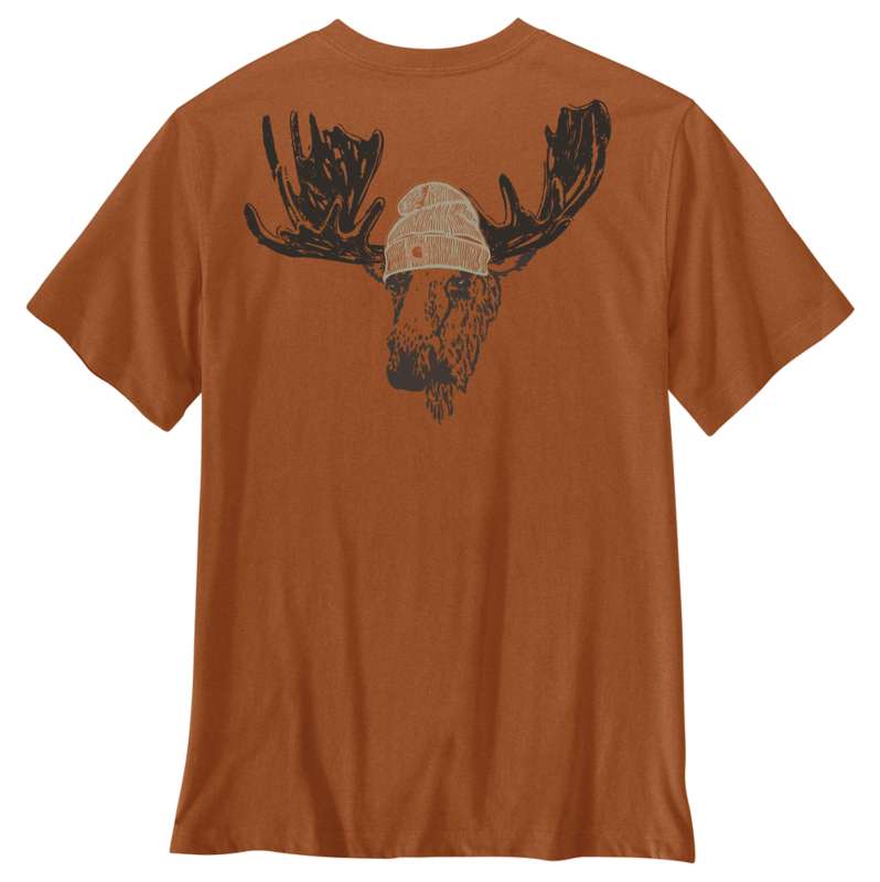 Carhartt  Rusted Rail Heather Irvine Relaxed Moose T-Shirt