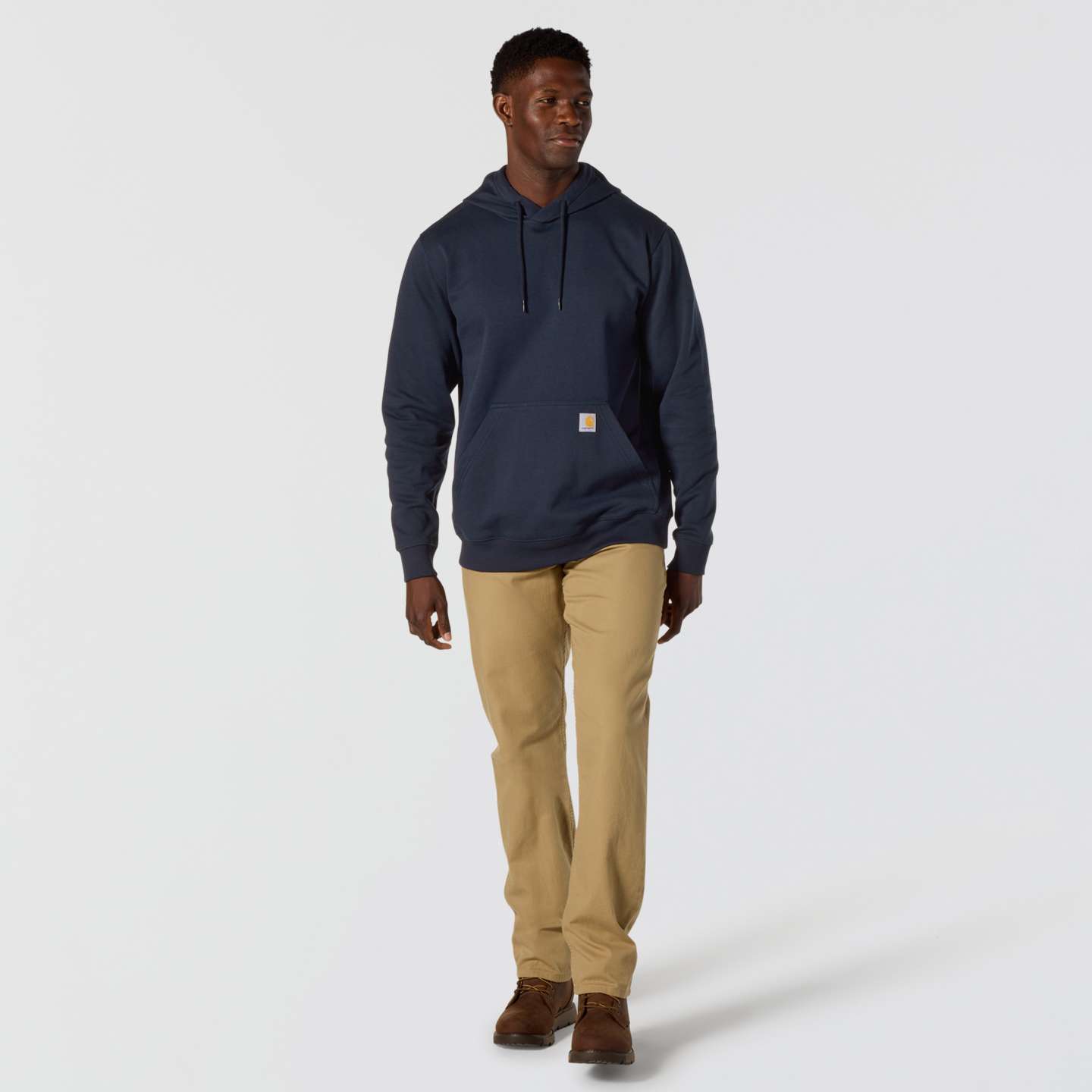 Мужская толстовка Carhartt Sawyer Mountain, цвет: Тёмно-синий — фото 4