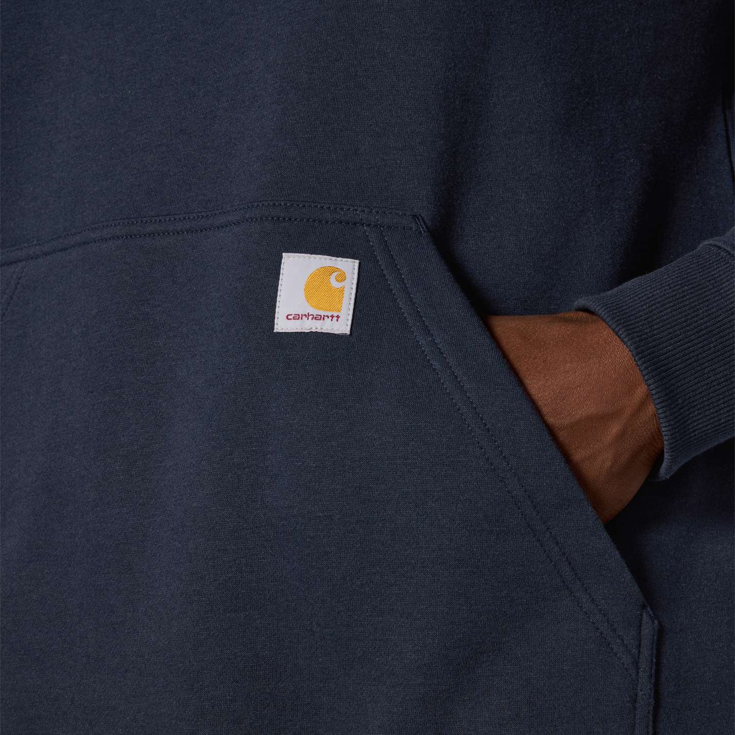 Мужская толстовка Carhartt Sawyer Mountain, цвет: Тёмно-синий — фото 6