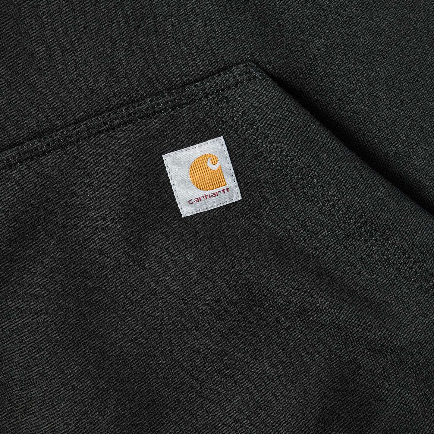 Женская толстовка Carhartt Marquette Varsity, цвет: Чёрный — фото 6
