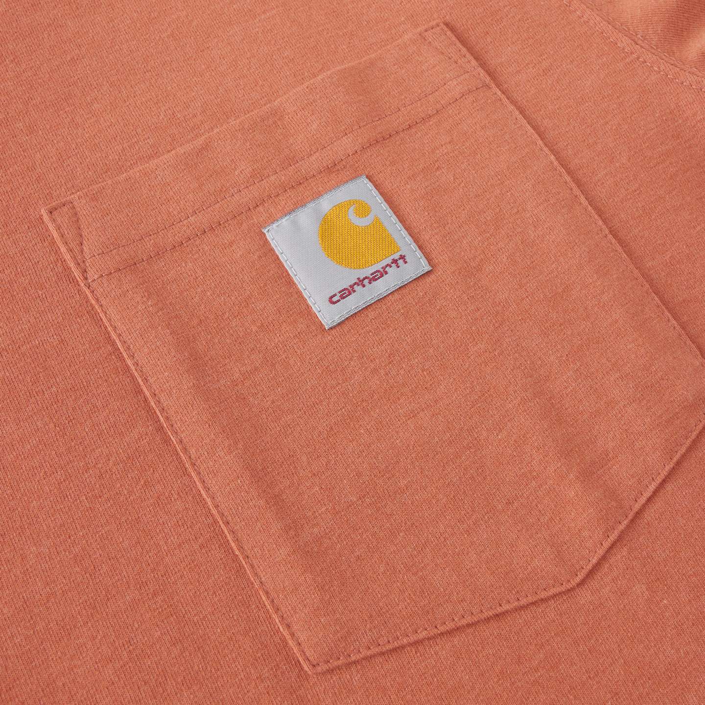 Мужская футболка Carhartt Irvine Relaxed Duck Landscape, цвет: Кирпичный меланжевый — фото 8