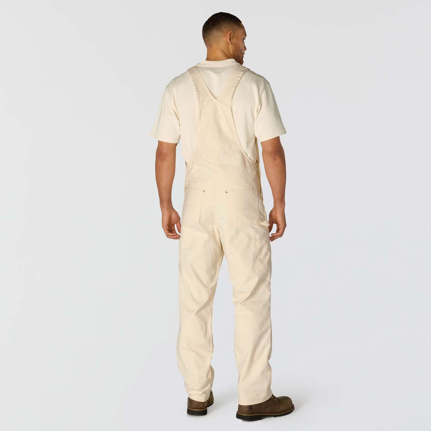 Мужской комбинезон Carhartt Crafted Series Drill Painter, цвет: Экрю — фото 2