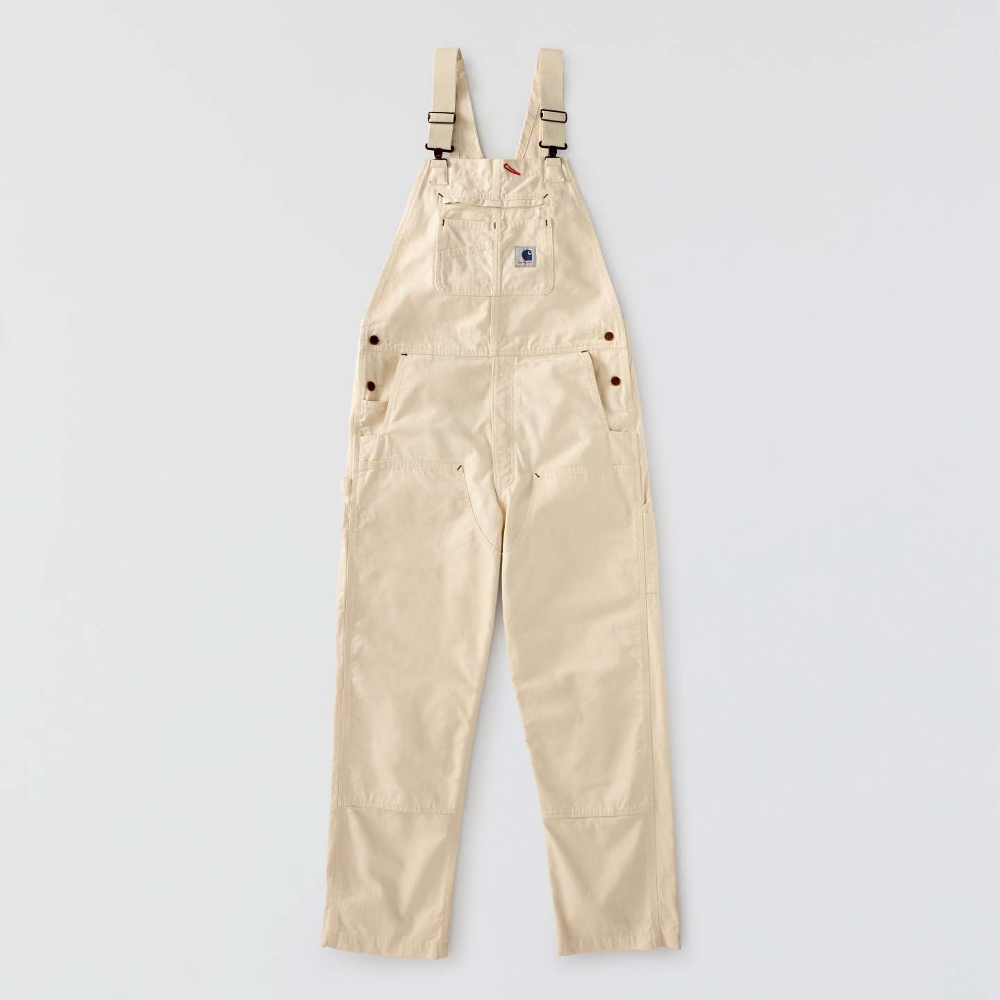 Мужской комбинезон Carhartt Crafted Series Drill Painter, цвет: Экрю — фото 9