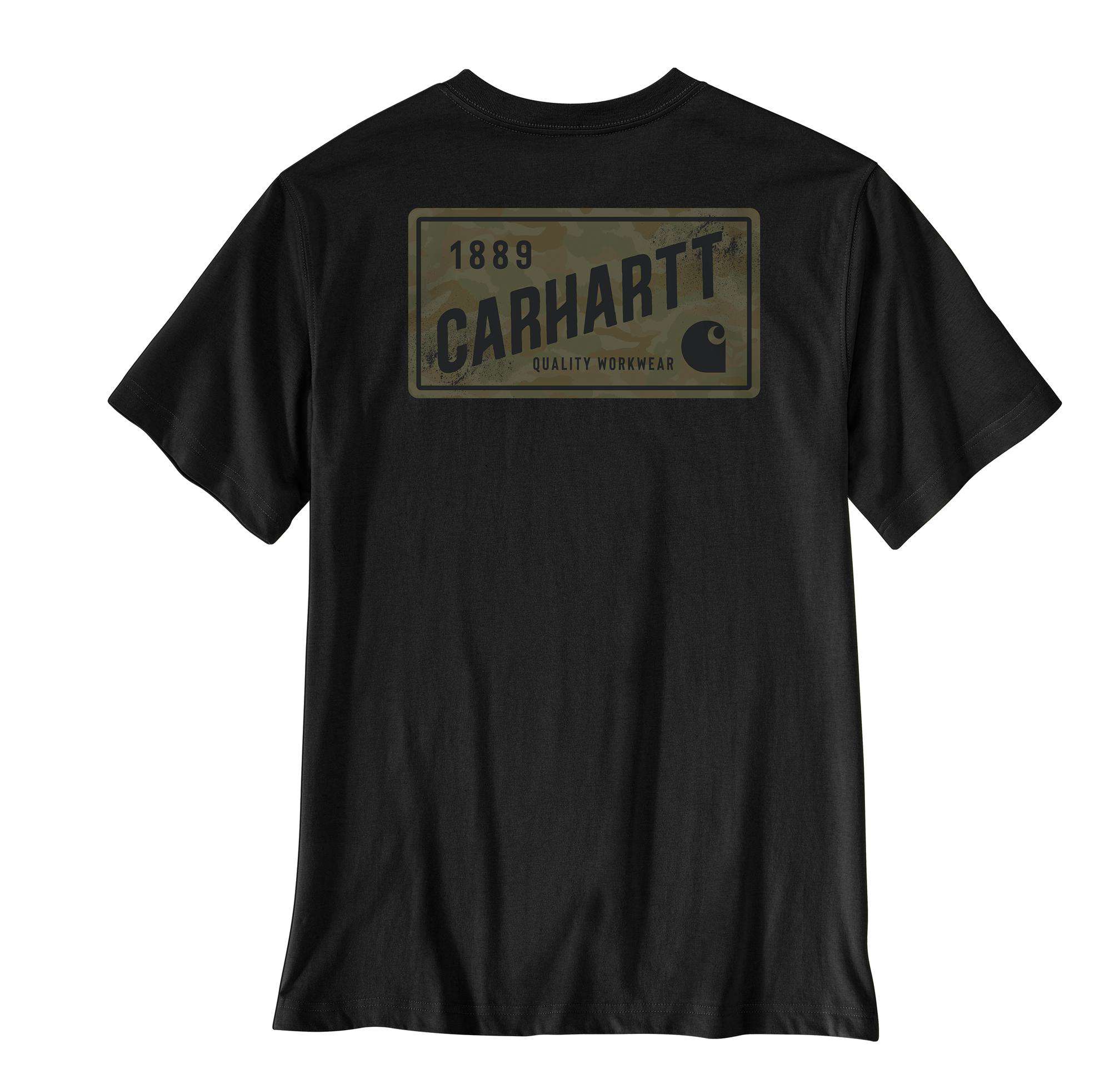 Carhartt Irvine Relaxed Camo License Plate T-Shirt