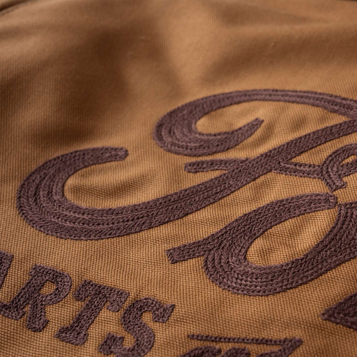 Мужская куртка Carhartt Ford Detroit Jac, цвет: Коричневый — фото 8