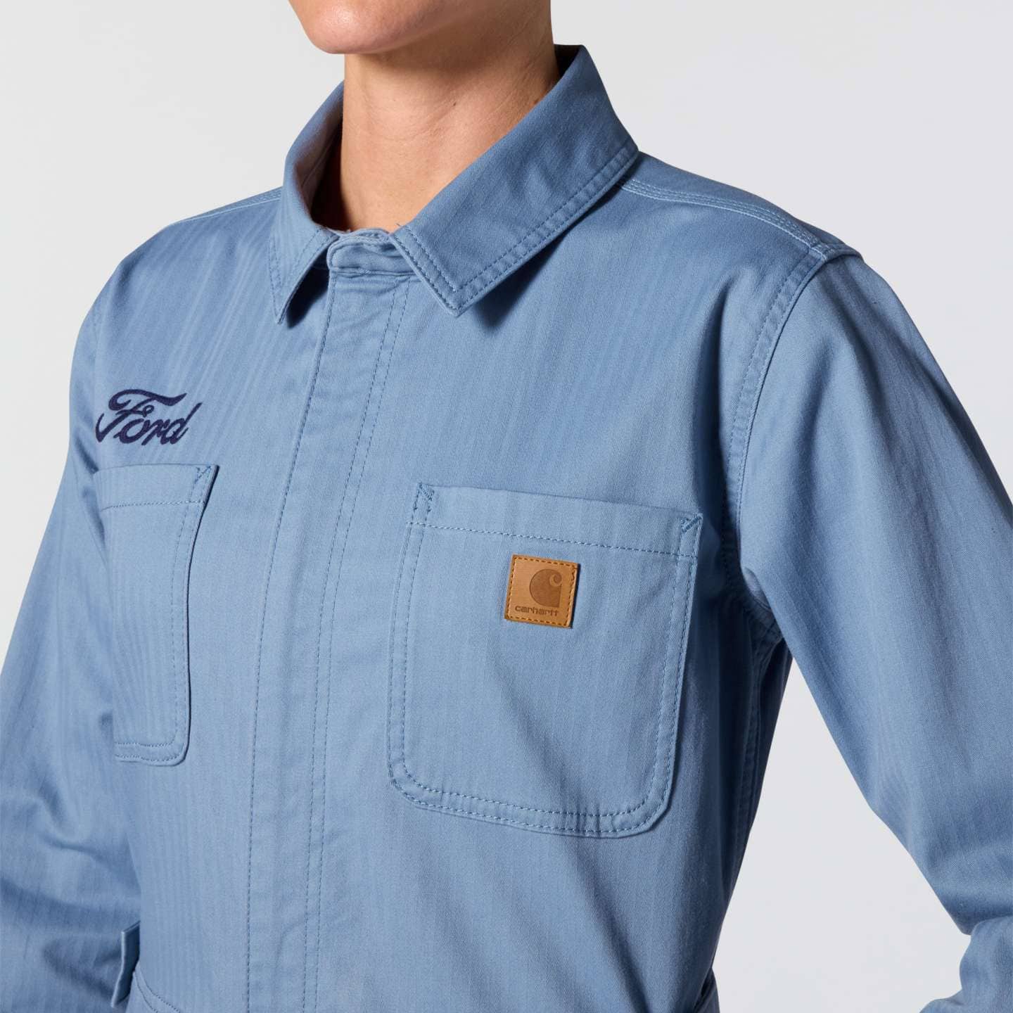 Женский комбинезон Carhartt Ford Coverall, цвет: Rolling Thunder — фото 3