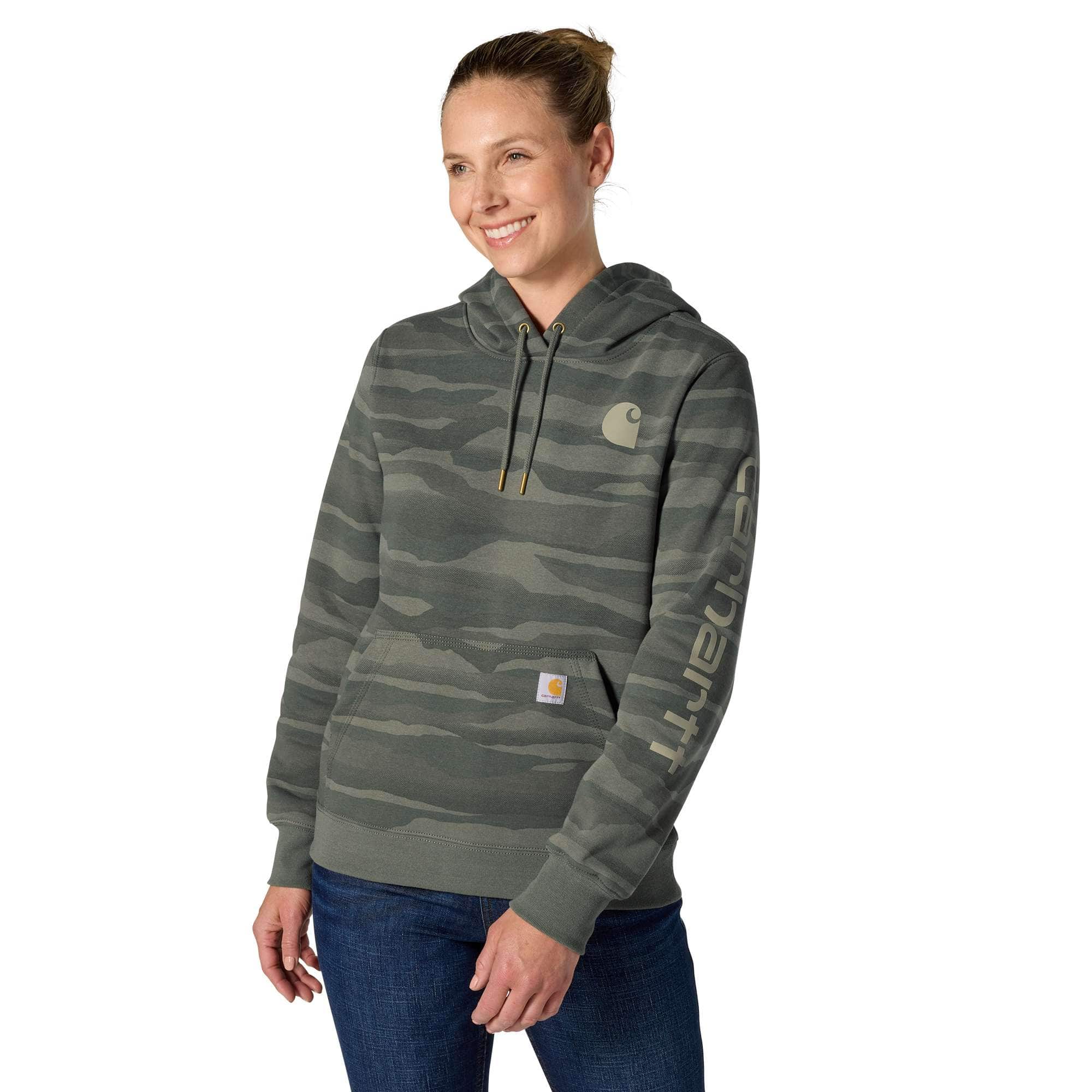 Additional thumbnail 1 of Women's Marquette Landscape Camo Sweatshirt