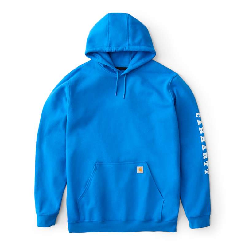 Carhartt  Blue Glow Loose Fit Midweight Football Graphic Sweatshirt