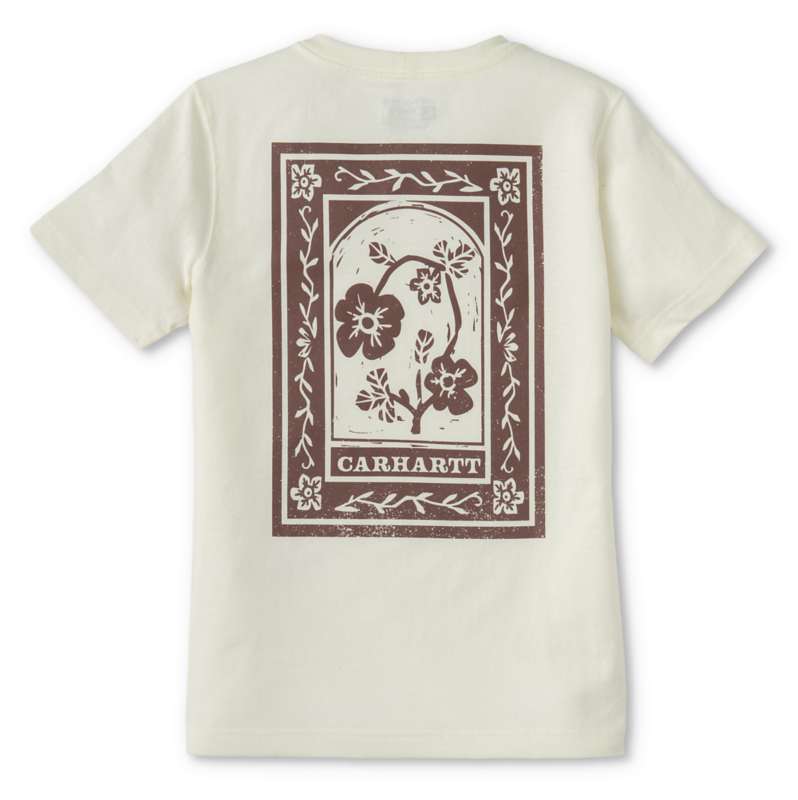Carhartt  Eggshell Women's Irvine Relaxed Floral T-Shirt