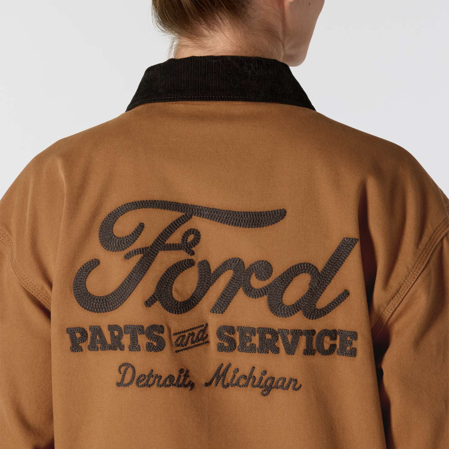 Женская куртка Carhartt Ford Crawford Detroit, цвет: Коричневый — фото 7
