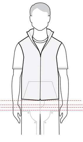 Carhartt mens shop jacket size chart