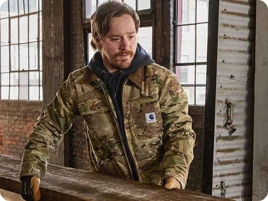 CORDURA SHERPA-LINED CHORE JACKET