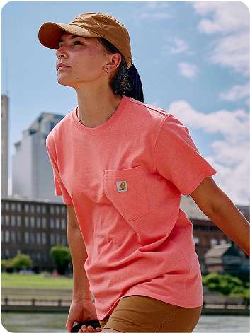 Relaxed Fit Heavyweight Long-Sleeve Pocket C Graphic T-Shirt